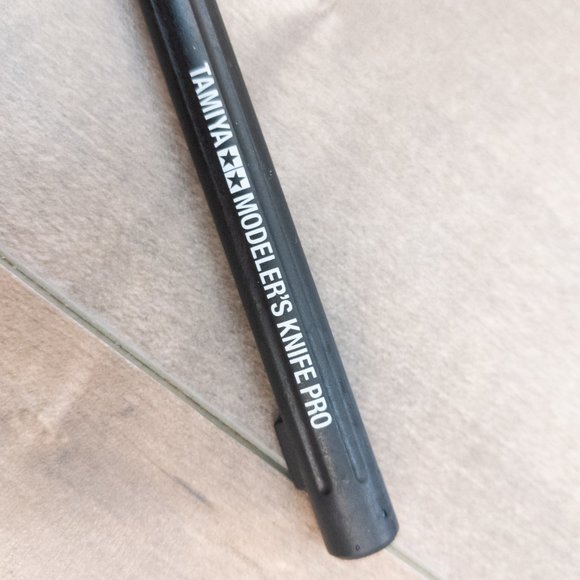 Tamiya Modeler's Knife Pro Housing NO BLADES Japan Gundam Hobby Tool OLFA Art - Picture 2 of 4